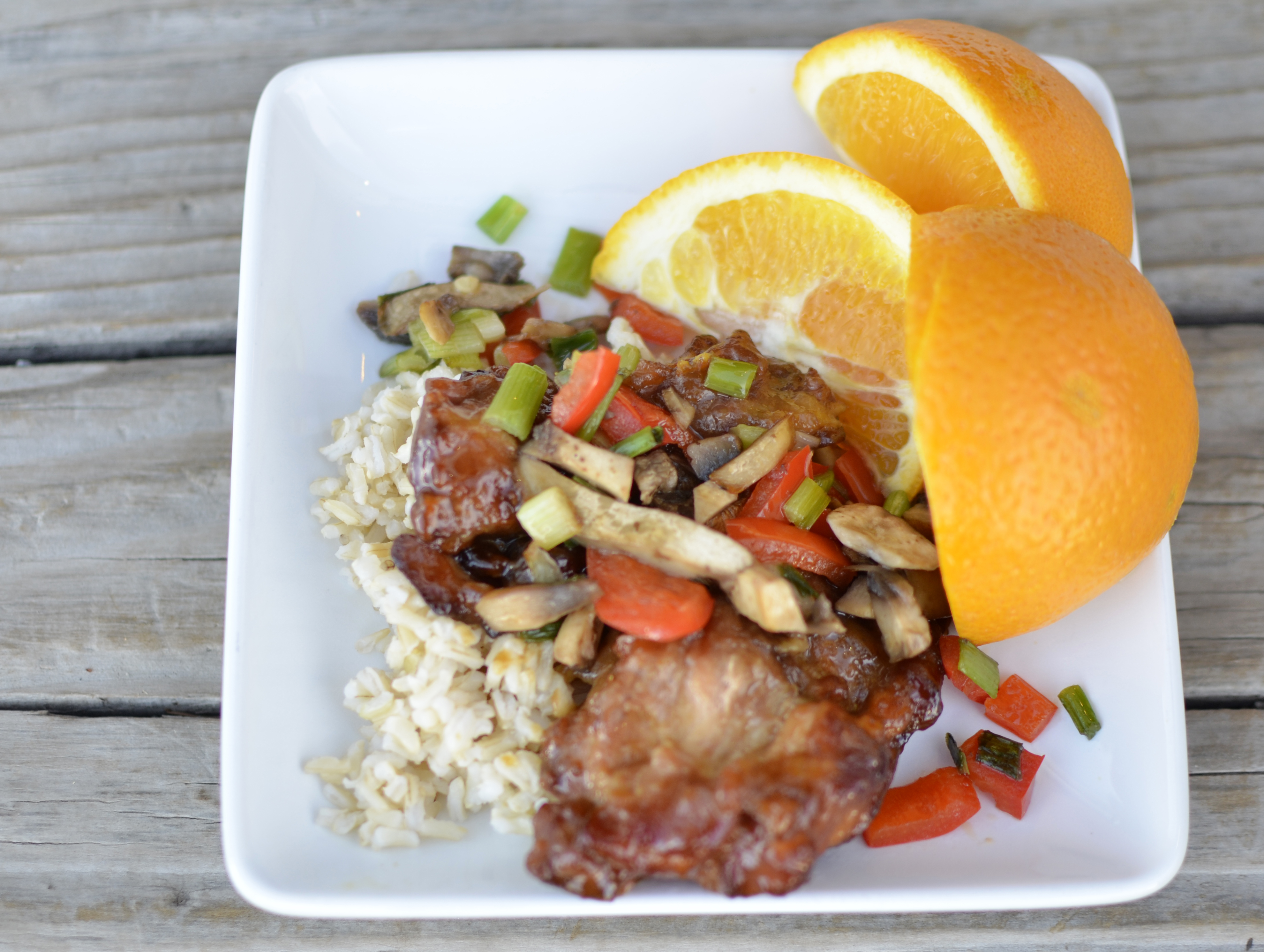 Crockpot Orange Chicken & Rice | Super Healthy Kids