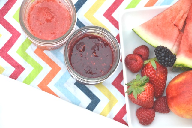 Fresh fruit slushies make a refreshing and hydrating summer drink without anything artificial. www.superhealthykids.com