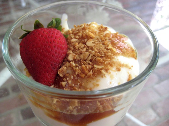 10 Quick, Easy and Healthy Bedtime Snack Ideas Greek yogurt with granola and honey