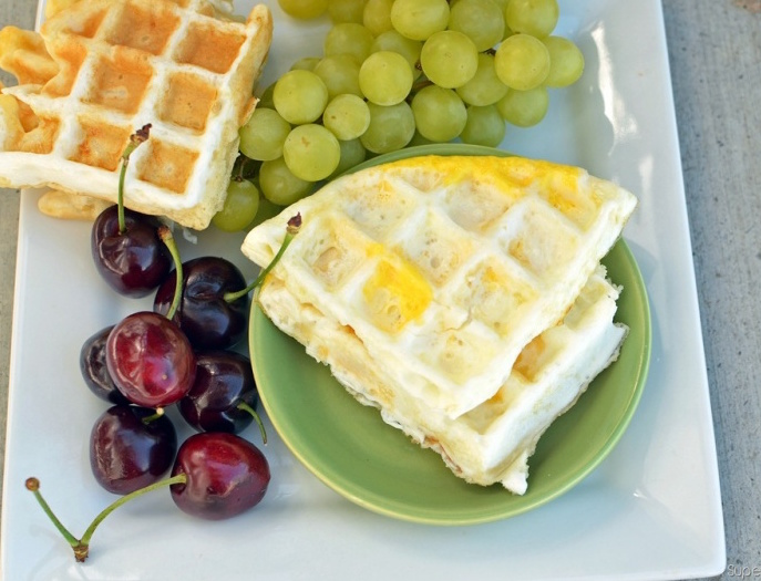 Healthy Breakfast Recipes You Can Make From Leftovers Egg Waffles