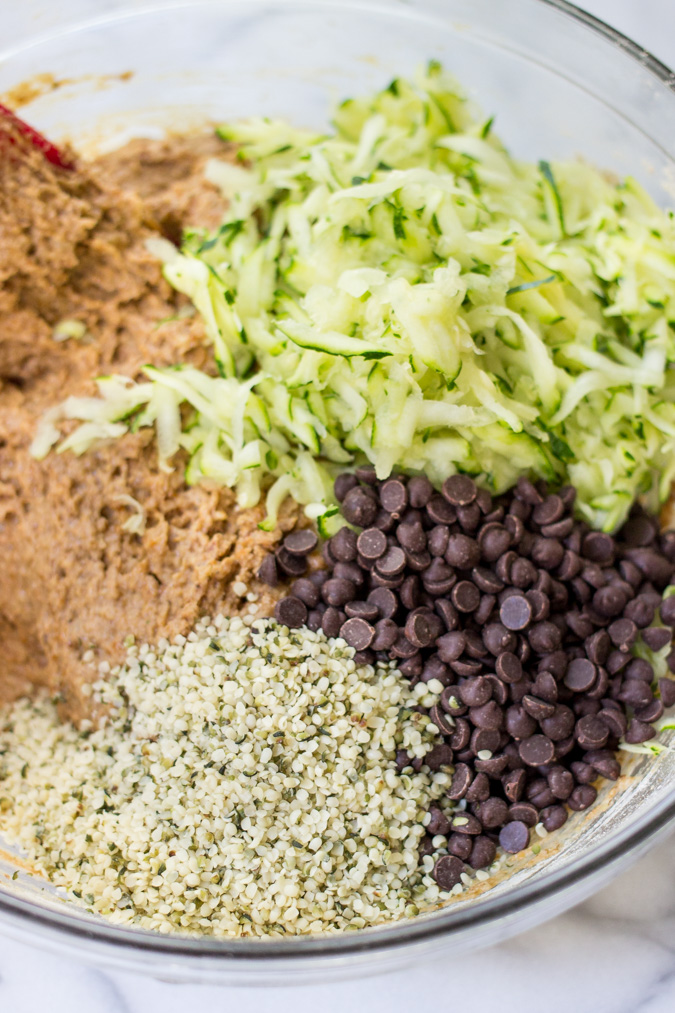 Chocolate Chip Zucchini Protein Bars Zucchini Chocolate Chip Protein Bars -- kid-friendly, allergy-friendly and absolutely delicious!