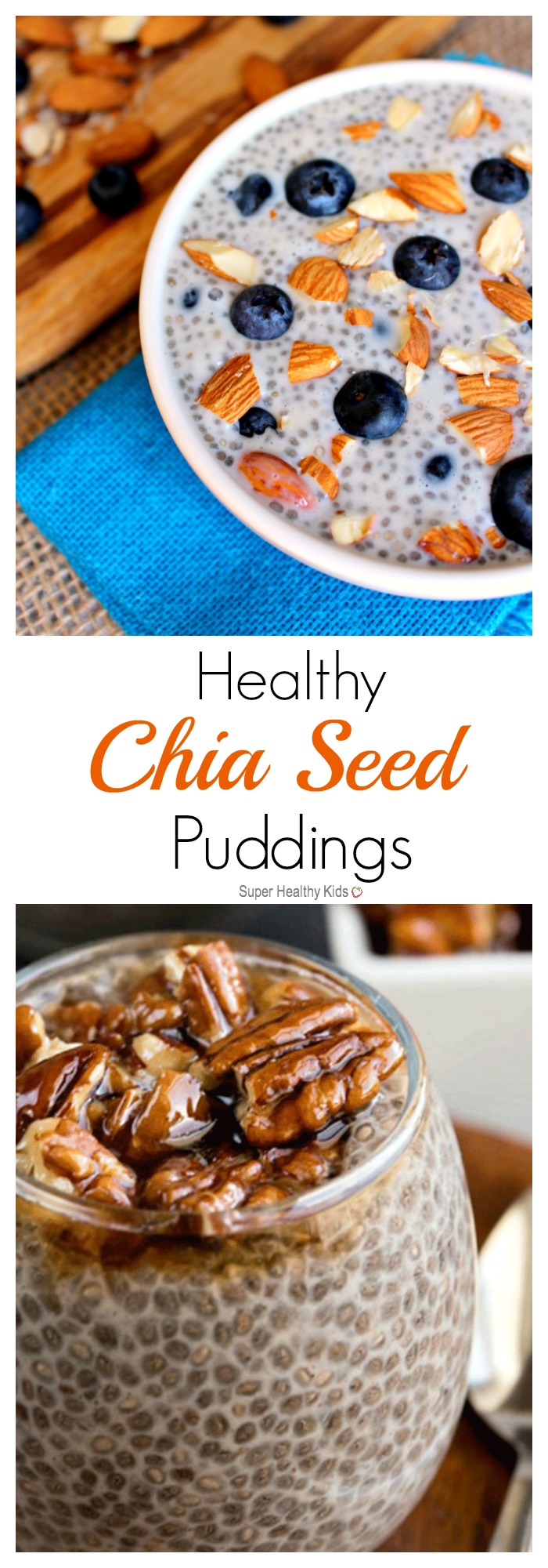 Healthy Chia Seed Puddings which taste like dessert. Quick, no-cook recipes which are gluten free and refined sugar free! http://www.superhealthykids.com/healthy-chia-seed-puddings-taste-like-dessert/ Healthy Chia Seed Puddings which taste like dessert. Quick, no-cook recipes which are gluten free and refined sugar free! http://www.superhealthykids.com/healthy-chia-seed-puddings-taste-like-dessert/
