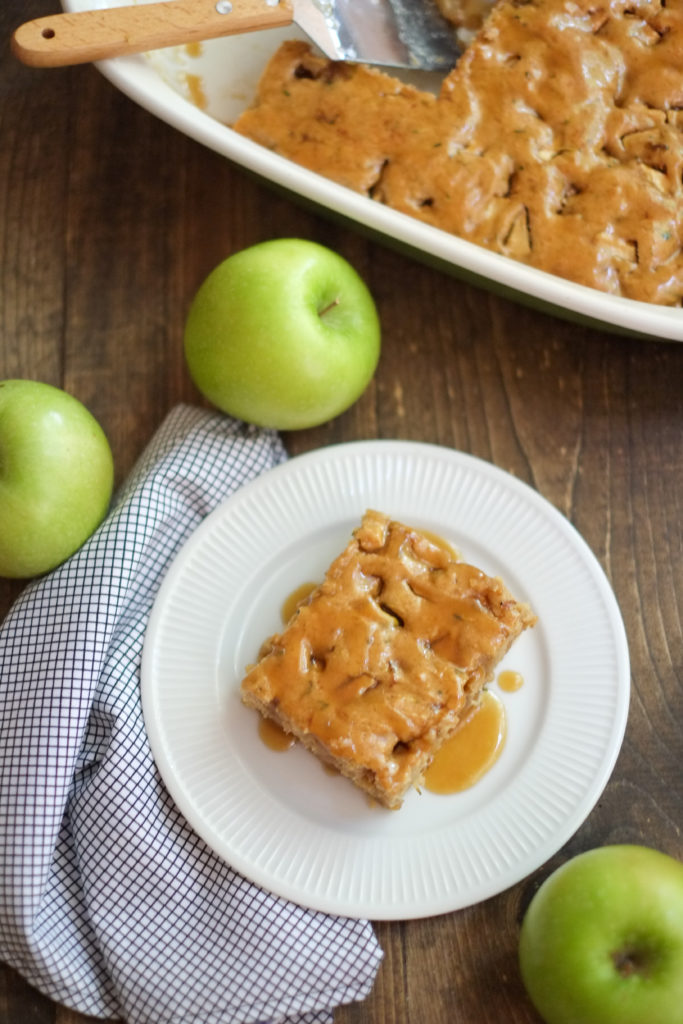 Healthier Caramel Apple Cake Recipe Healthier Caramel Apple Cake Recipe