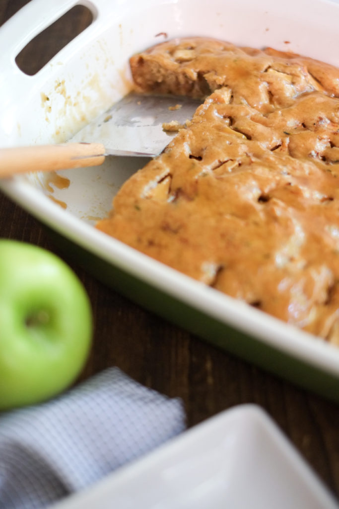 Healthier Caramel Apple Cake Recipe Healthier Caramel Apple Cake Recipe