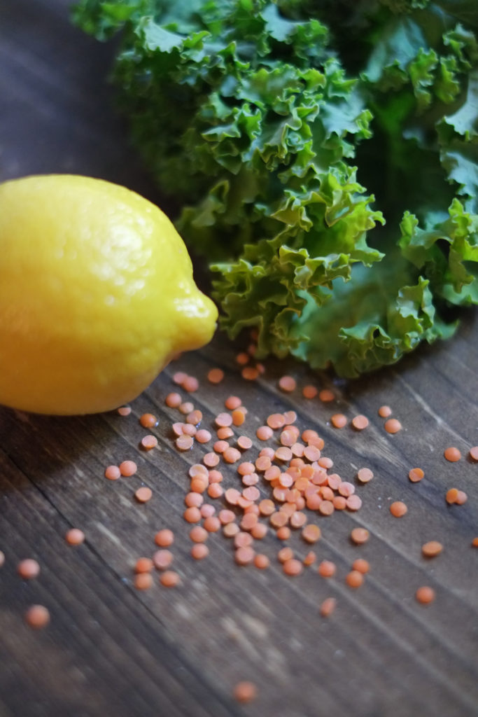 Lemon Chicken Soup with Lentils, Kale, & Beans Recipe Lemon Chicken Soup with Lentils, Kale, & Beans. Hearty, filling chicken soup with a lemon twist!