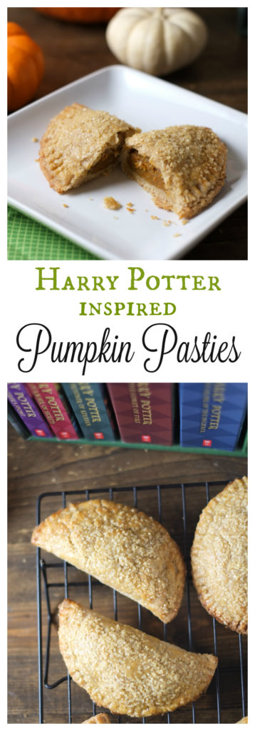 Harry Potter Inspired Pumpkin Pasties. We love these pumpkin pasties, inspired by the Harry Potter series! These delicious hand pies have a sweet pumpkin filling with a crispy, flaky crust. http://www.superhealthykids.com/harry-potter-inspired-pumpkin-pasties-recipe/ Harry Potter Inspired Pumpkin Pasties. We love these pumpkin pasties, inspired by the Harry Potter series! These delicious hand pies have a sweet pumpkin filling with a crispy, flaky crust. http://www.superhealthykids.com/harry-potter-inspired-pumpkin-pasties-recipe/
