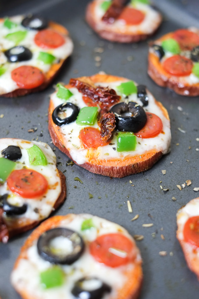 Cheesy Italian Sweet Potato Bites Recipe Cheesy Italian Sweet Potato Bites Recipe
