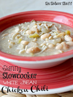 30 Fall Slow Cooker Recipes for Busy Weeknights Skinny Slow Cooker White Bean Chicken Chili