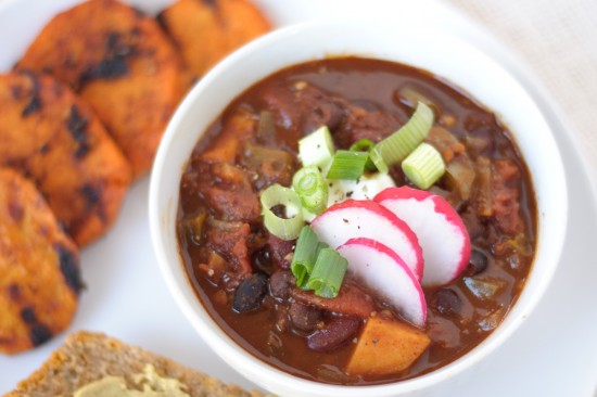 30 Fall Slow Cooker Recipes for Busy Weeknights Vegetarian Sweet Potato Chili