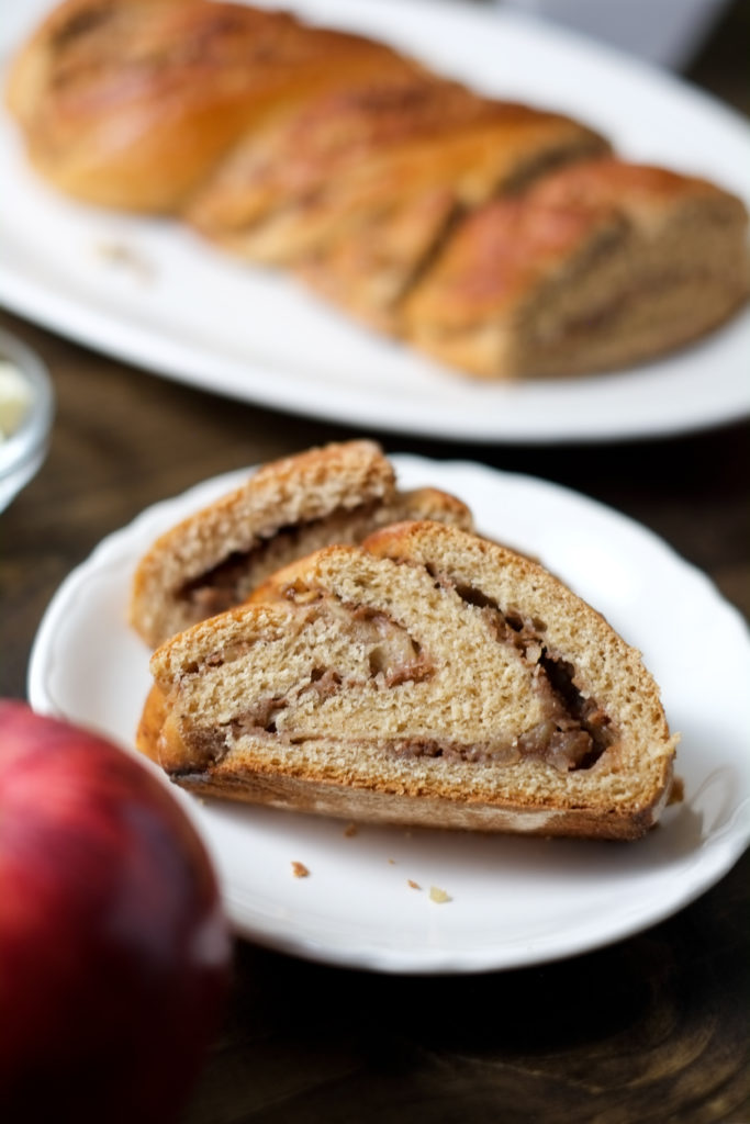 Spiced Apple Twist Bread Recipe Spiced Apple Twist Bread. This beautiful spiced apple bread is a great "twist" on cinnamon raisin bread. And it tastes just as good as it looks!