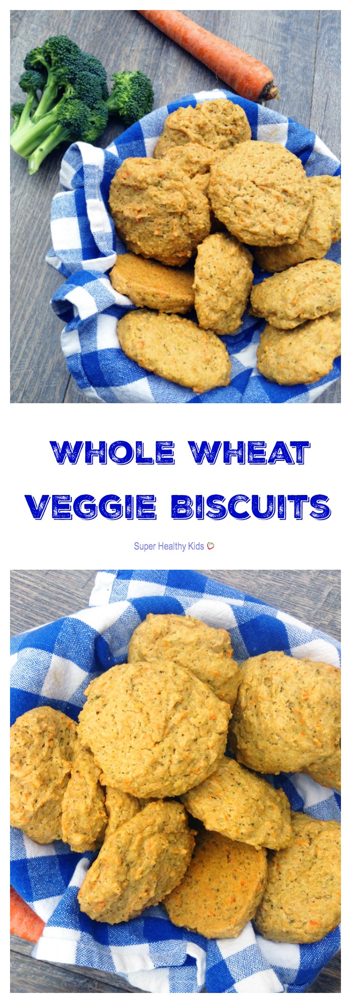 Whole Wheat Veggie Biscuits. Bust picky eating with these buttery whole wheat biscuits packed with broccoli and carrots! http://www.superhealthykids.com/broccoli-and-carrot-biscuits/ Whole Wheat Veggie Biscuits. Bust picky eating with these buttery whole wheat biscuits packed with broccoli and carrots! http://www.superhealthykids.com/broccoli-and-carrot-biscuits/