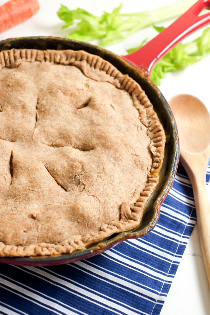 One Dish Chicken Pot Pie Skillet Recipe One Dish Chicken Pot Pie Skillet | Super Healthy Kids | Food and Drink