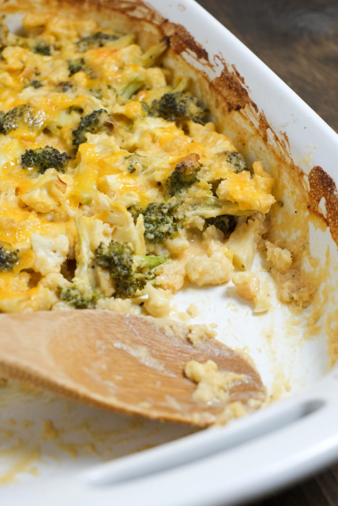 Cheesy Broccoli and Cauliflower Casserole Cheesy Broccoli and Cauliflower Casserole | Super Healthy Kids | Food and Drink