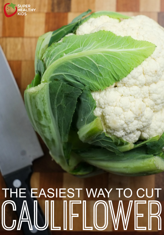 How to Cut Cauliflower the Easy Way How to Cut Cauliflower | Super Healthy Kids | Food and Drink