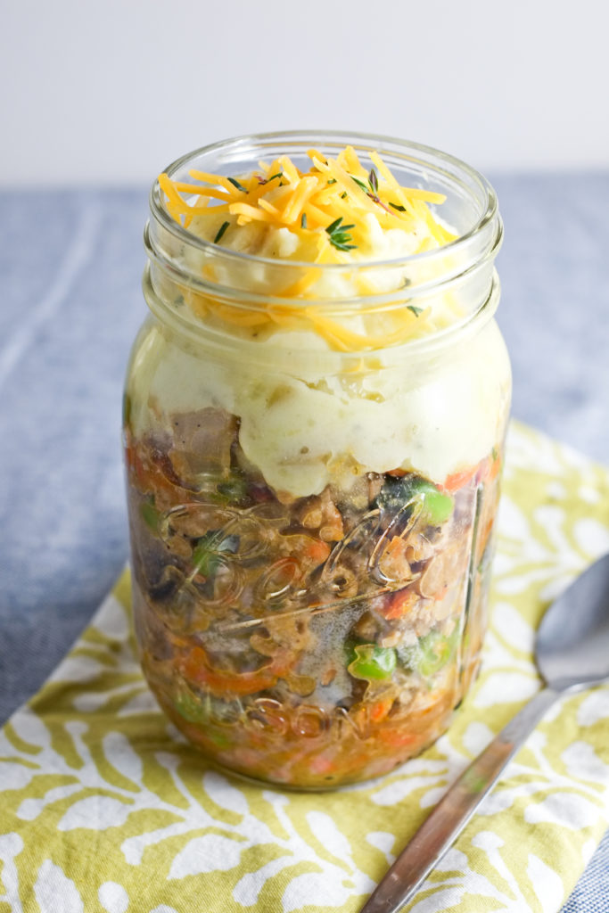Shepherd's Pie in a Jar Shepherd's Pie in a Jar! Filling and healthy make-ahead lunch. | Super Healthy Kids | Food and Drink