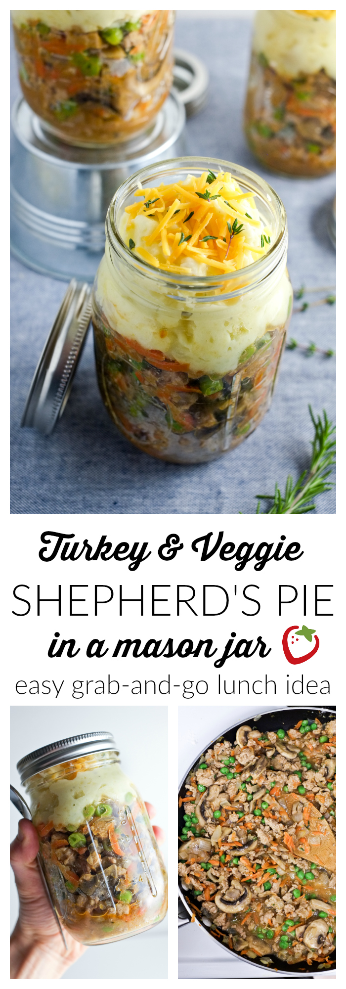 FOOD - Shepherd's Pie in a Jar! Filling and healthy make-ahead lunch. | Super Healthy Kids | Food and Drink http://www.superhealthykids.com/shepherds-pie-jar/ FOOD - Shepherd's Pie in a Jar! Filling and healthy make-ahead lunch. | Super Healthy Kids | Food and Drink http://www.superhealthykids.com/shepherds-pie-jar/