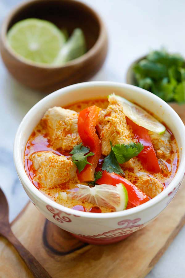 Creamy Thai Coconut Chicken Soup 30 Amazing Instant Pot Recipes. The Instant Pot is the new kitchen super hero, and teamed up with the recipes from our round up, its powers are practically boundless.