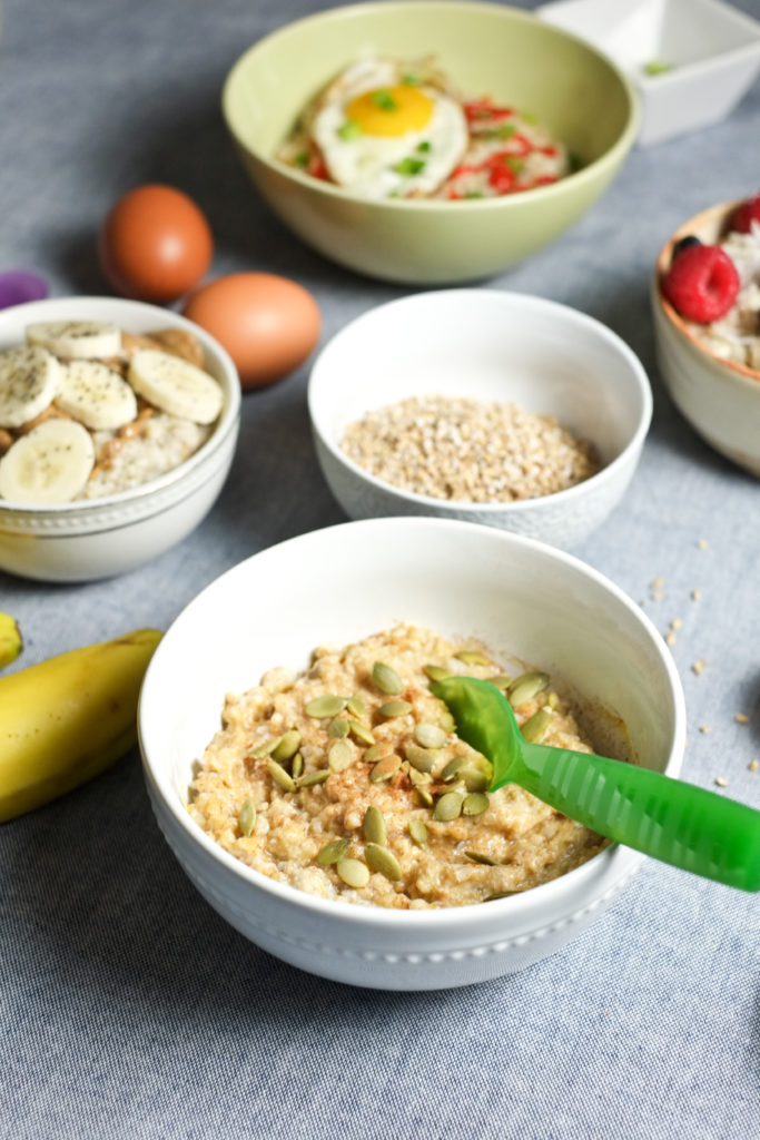 Instant Pot Steel Cut Oatmeal (with eggs) Instant Pot Steel Cut Oatmeal (with eggs!) | Protein Packed Breakfast | Super Healthy Kids | Food and Drink