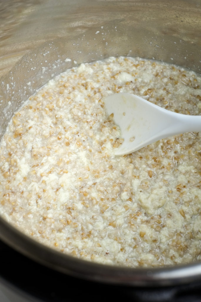 Instant Pot Steel Cut Oatmeal (with eggs) Instant Pot Steel Cut Oatmeal (with eggs!) | Protein Packed Breakfast | Super Healthy Kids | Food and Drink