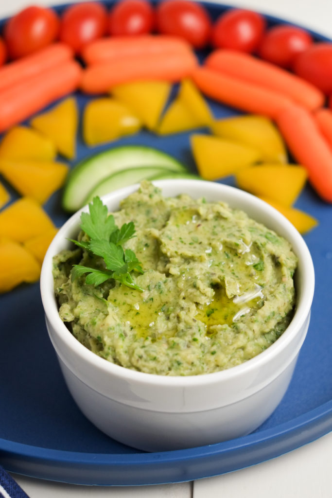Green Hummus Recipe | smooth and creamy no tahini | Super Healthy Kids | Food and Drink