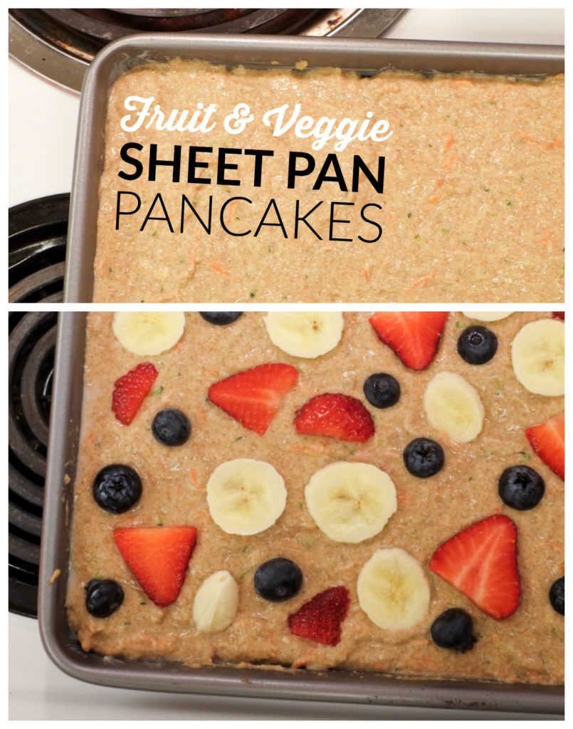 Fruit & Veggie Sheet Pan Pancakes | Super Healthy Kids | Food and Drink