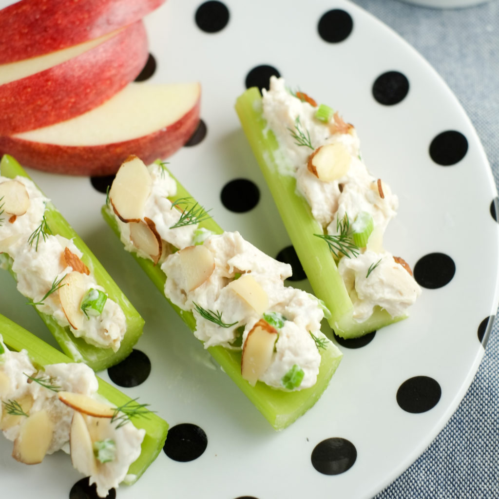 Chicken Salad Celery Sticks Healthy Ideas for Kids