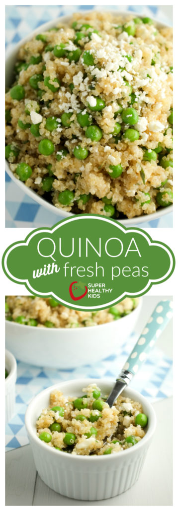 Quinoa with Fresh Peas | Super Healthy Kids | Food and Drink