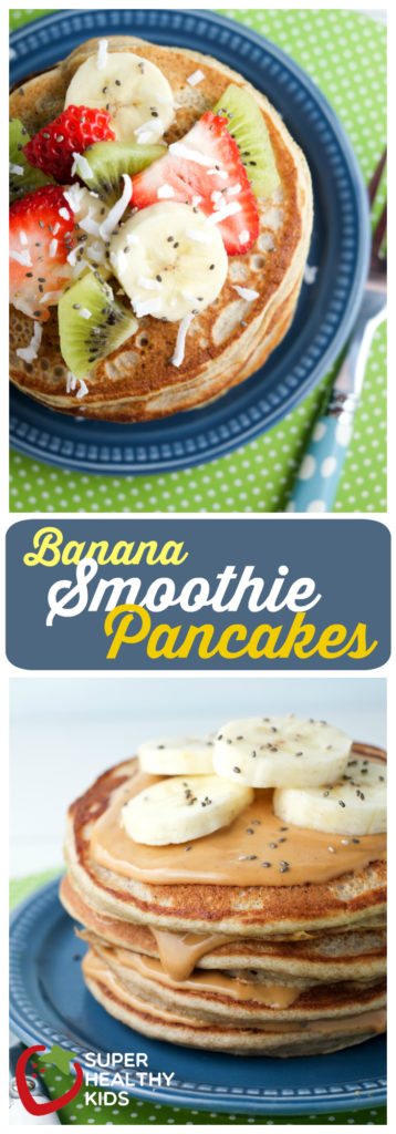 Banana Smoothie Pancakes | Super Healthy Kids | Food and Drink | Healthy Breakfast