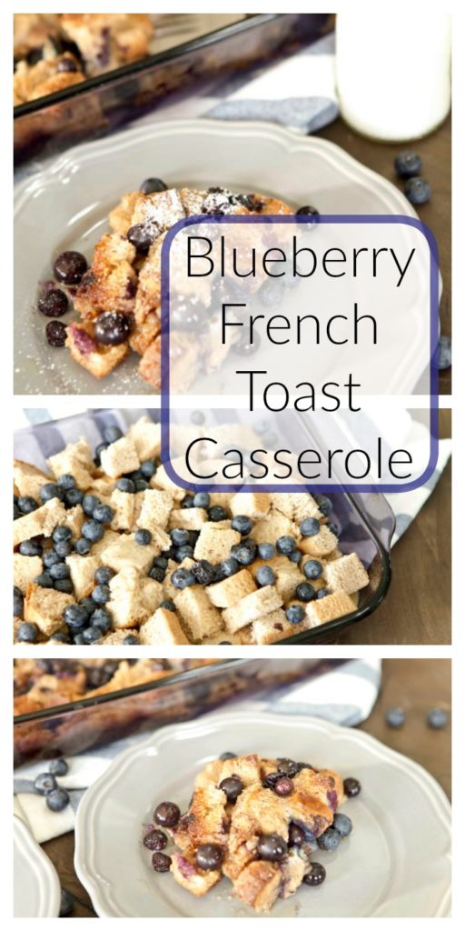 Blueberry French Toast Casserole