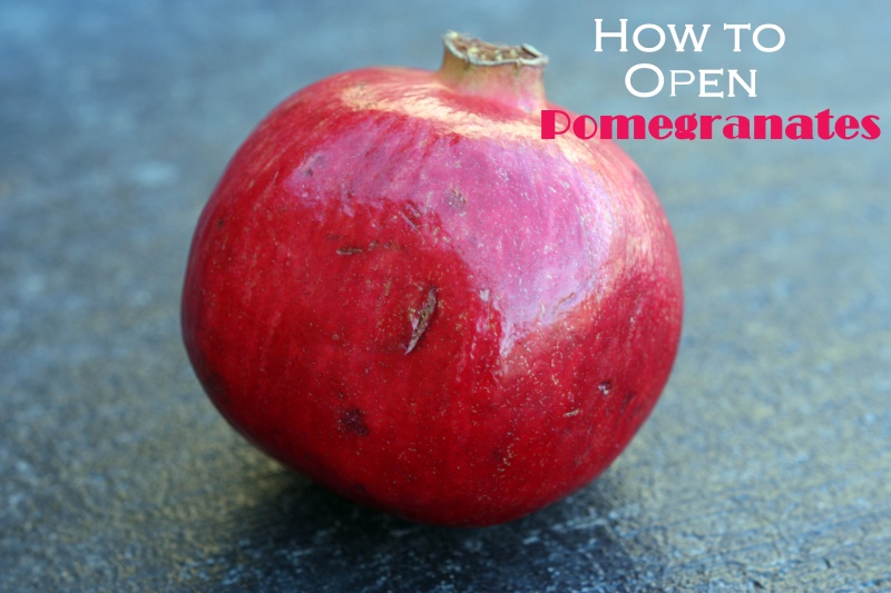 How To Open A Pomegranate Healthy Ideas for Kids