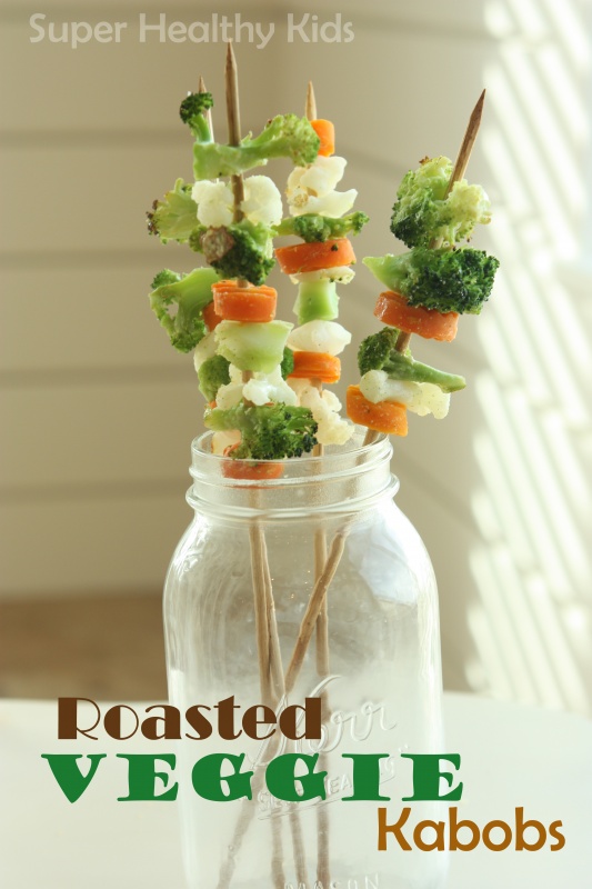 Roasted Veggie Kabobs Healthy Ideas for Kids