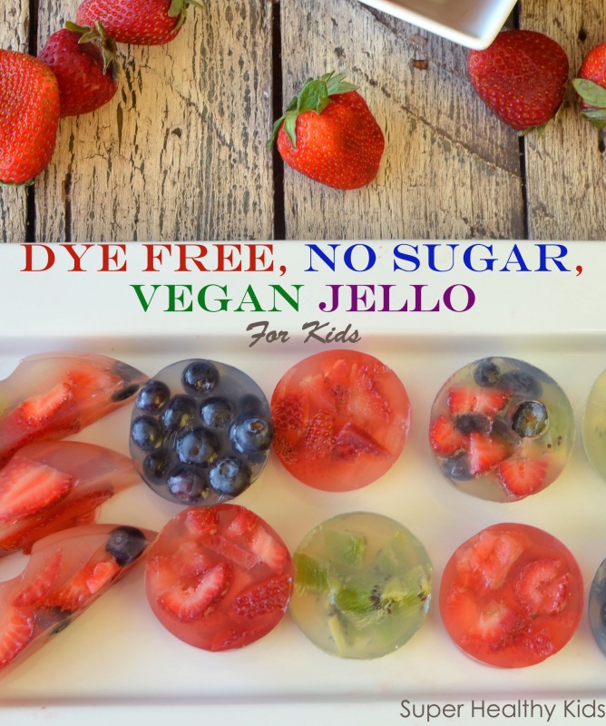 Dye Free No Sugar Jello for Kids Healthy Ideas for Kids