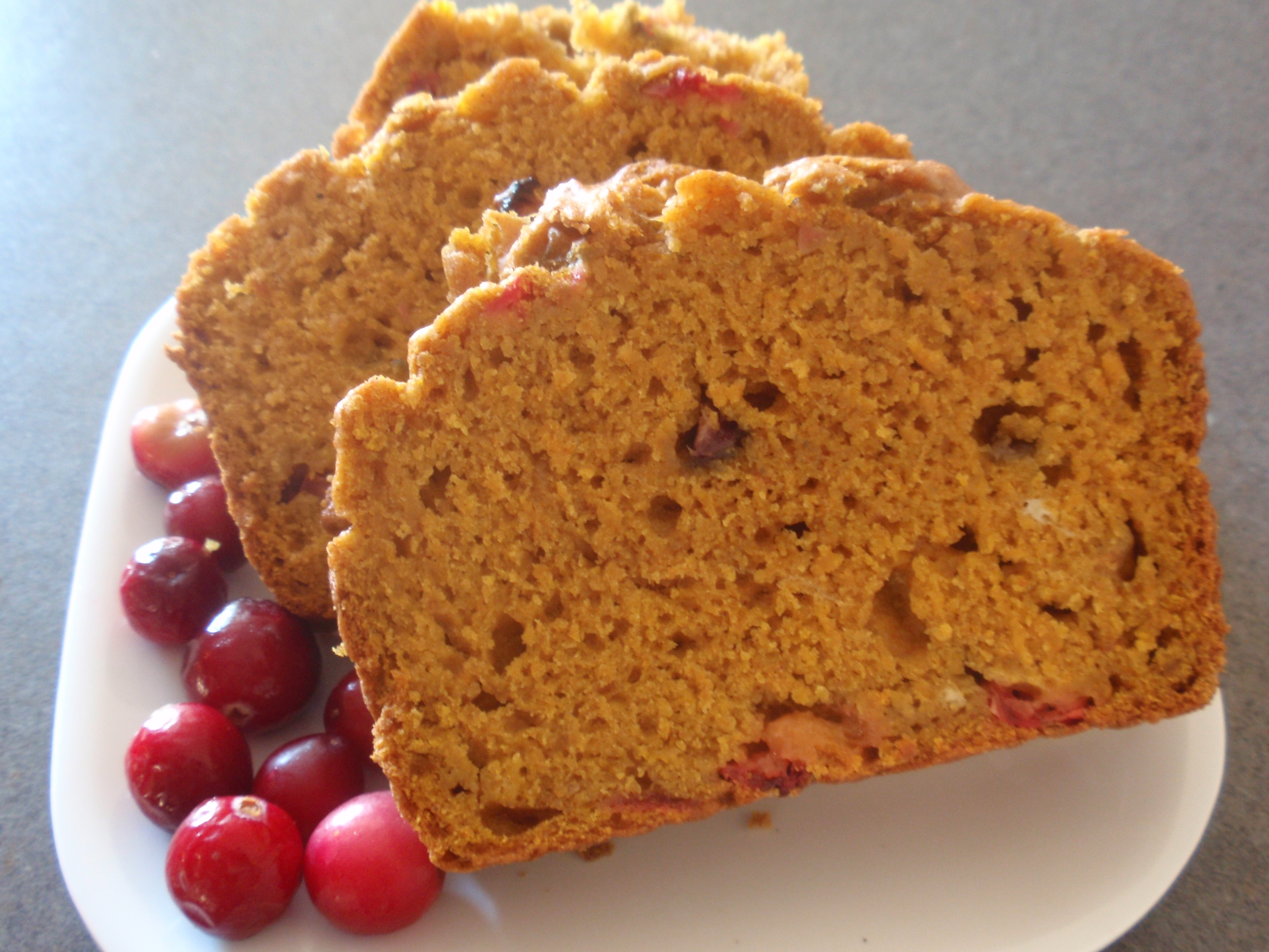 Pumpkin Cranberry Bread Recipe Healthy
