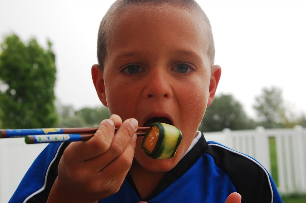 Party Food: Fruit Sushi Party Food: Fruit Sushi. These make a great after-school snack!
