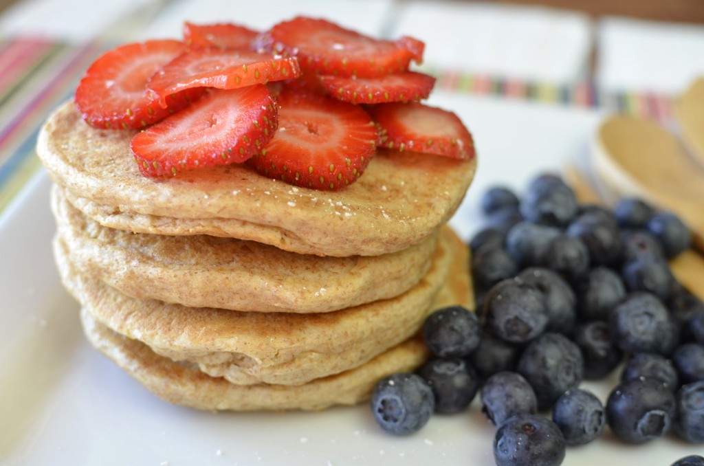 Fluffy Cauliflower Pancake Recipe Fluffy Cauliflower Pancakes. Make your kids favorite food & increase vitamin C, fiber, and antioxidants!