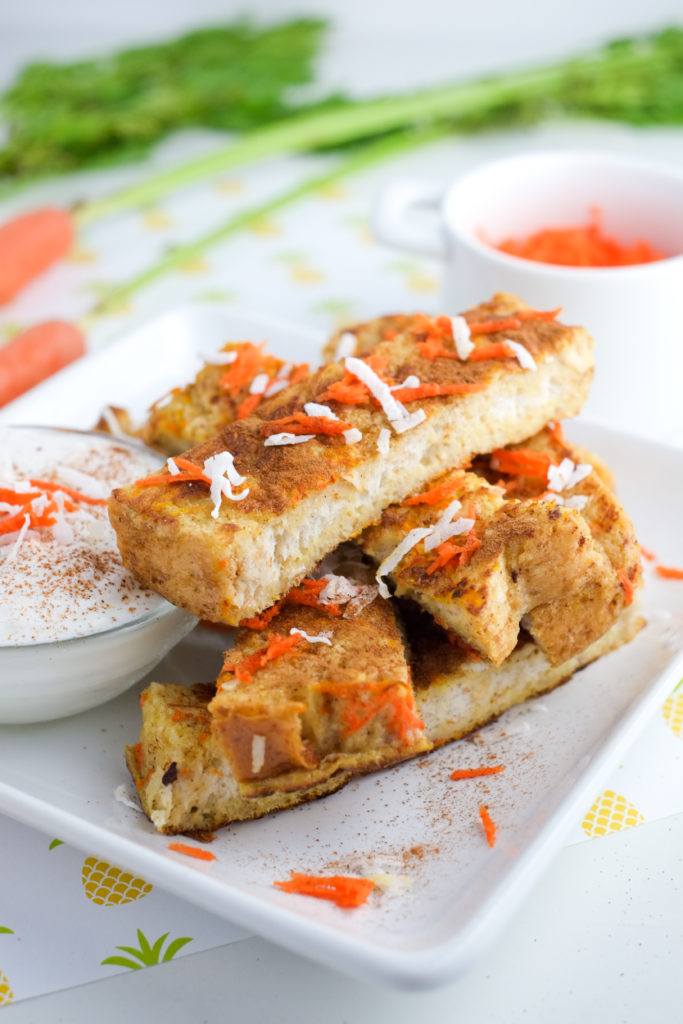 Fluffy and delicious carrot cake french toast! | Super Healthy Kids | Food and Drink