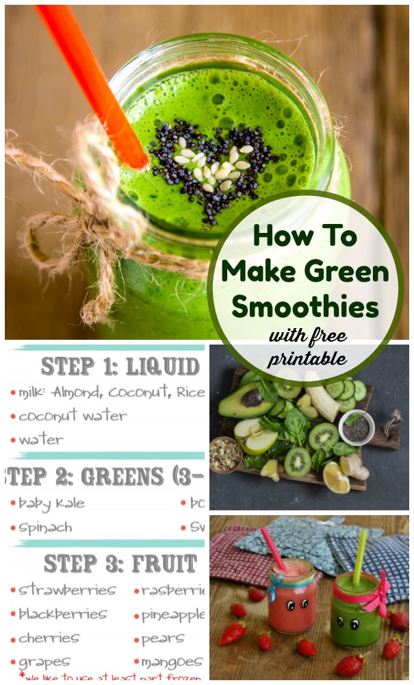 How to Make a Green Smoothie | Healthy Ideas for Kids
