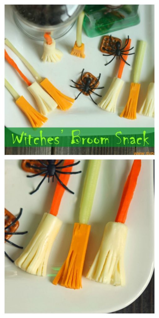 Witches' Broom Snack Healthy Ideas for Kids