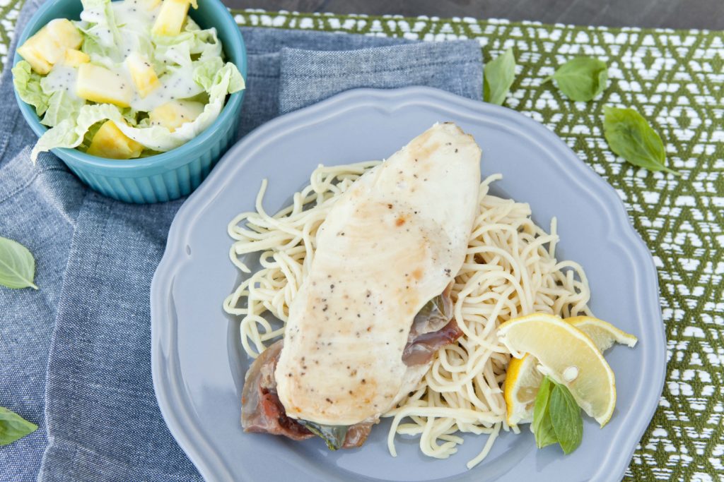 Lemon Chicken and Angel Hair Pasta Recipe | Healthy Ideas ...