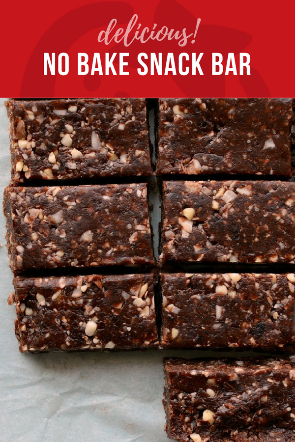 healthy no bake date bar recipe