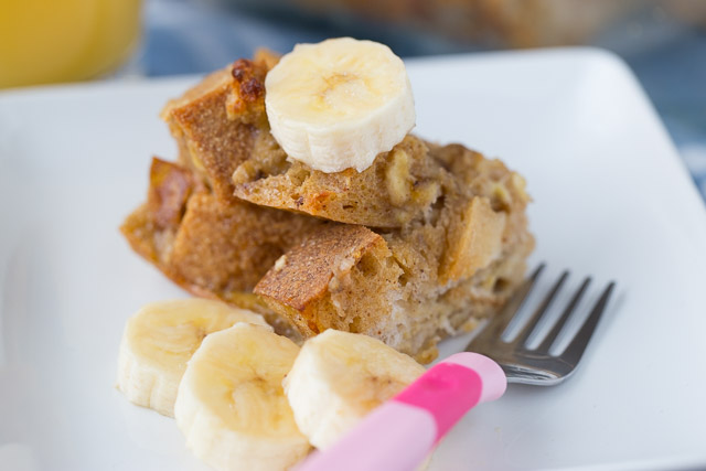 Baked Banana French Toast