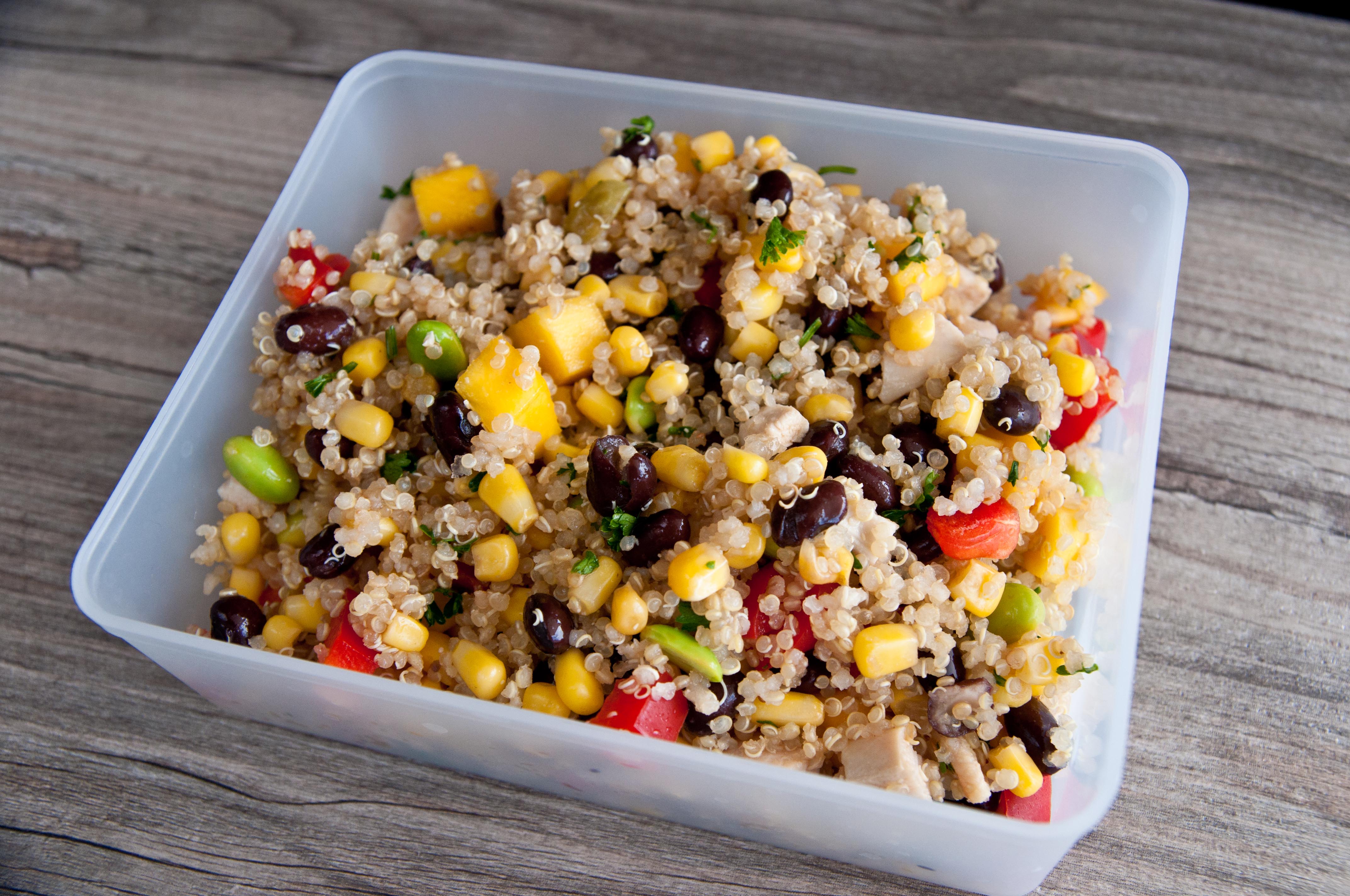 Edamame Quinoa Salad Super Healthy Kids
