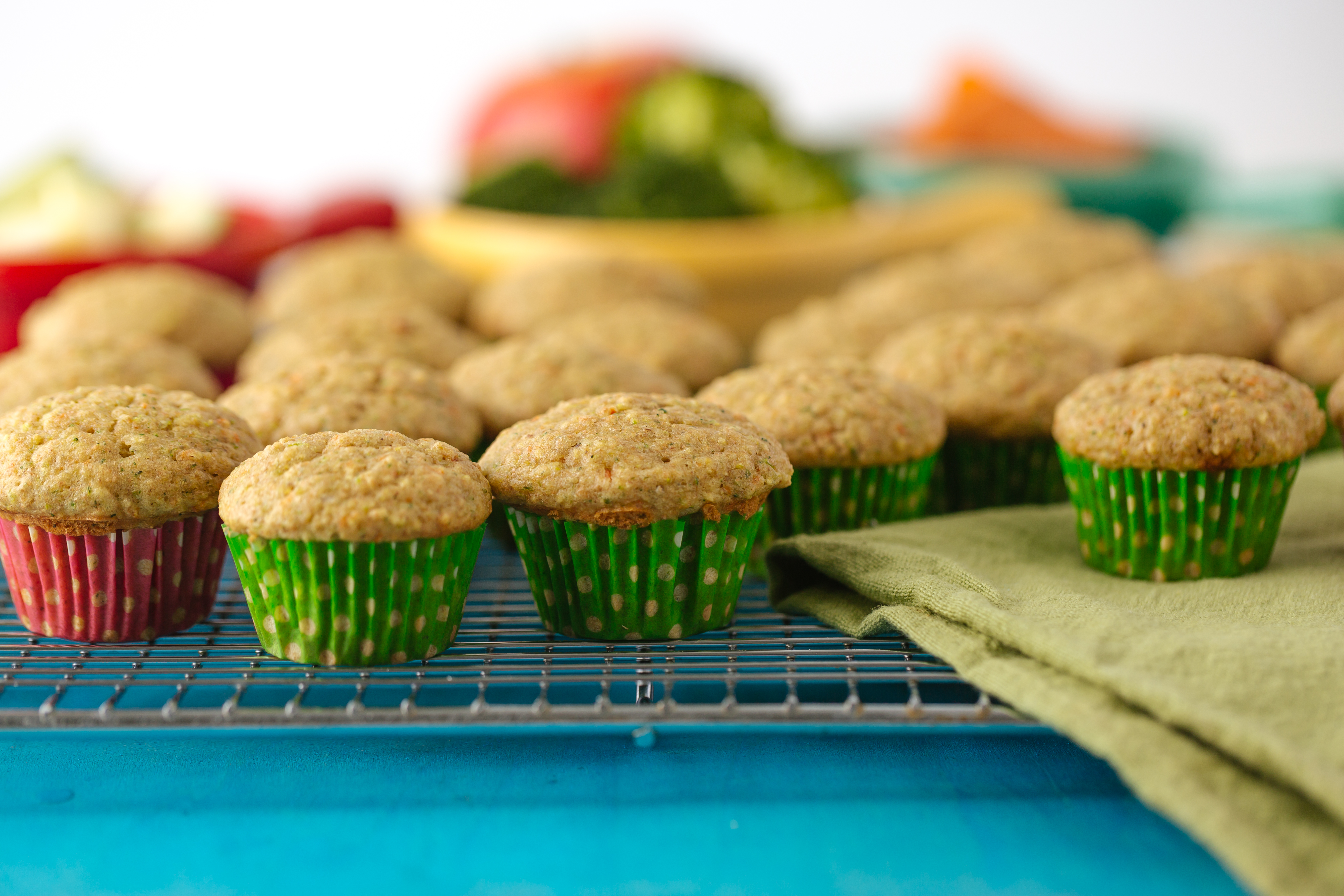 Veggie Packed Muffins | Super Healthy Kids