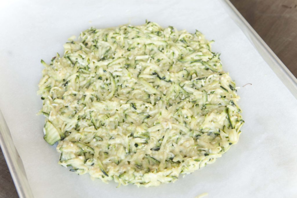 Zucchini Crust PIzza