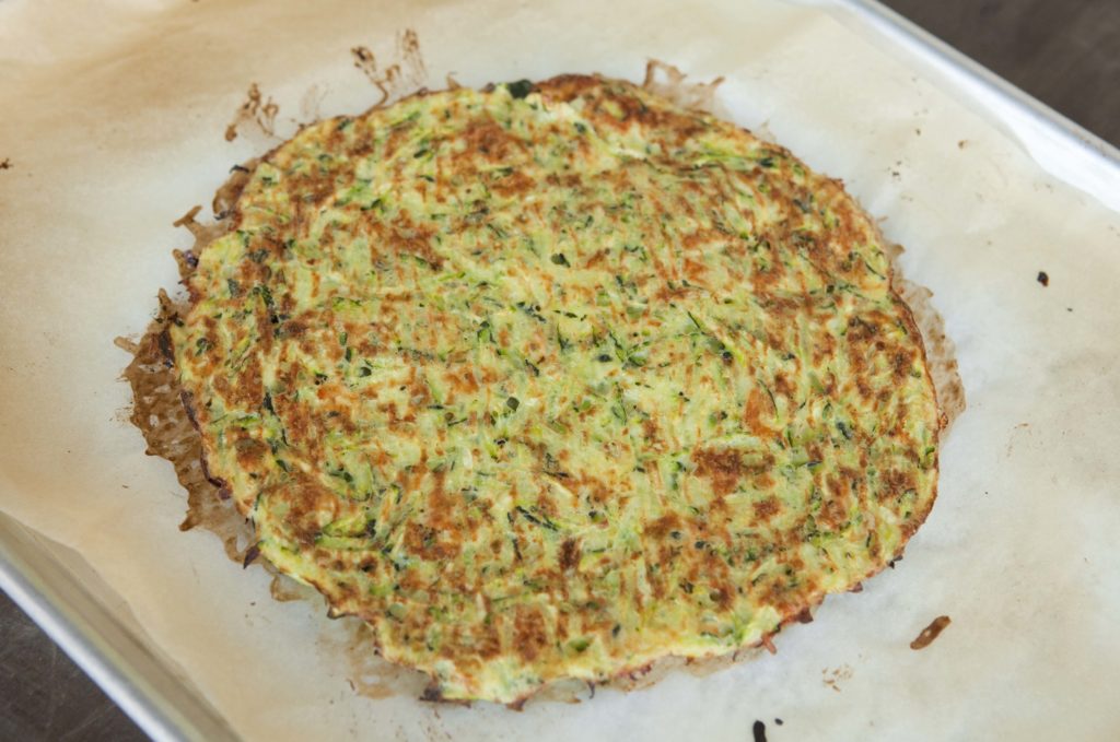 Zucchini Crust PIzza
