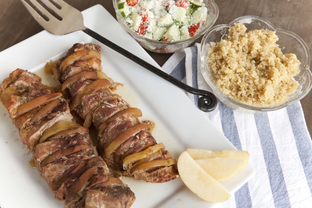 crockpot pork recipe with sweet apples