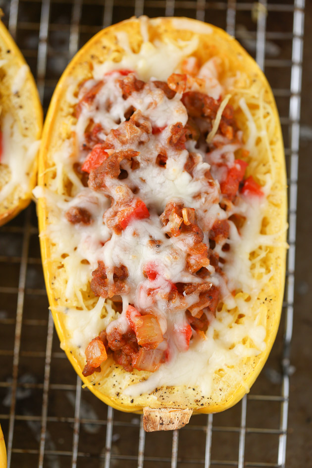 Italian Baked Spaghetti Squash | Healthy Ideas for Kids