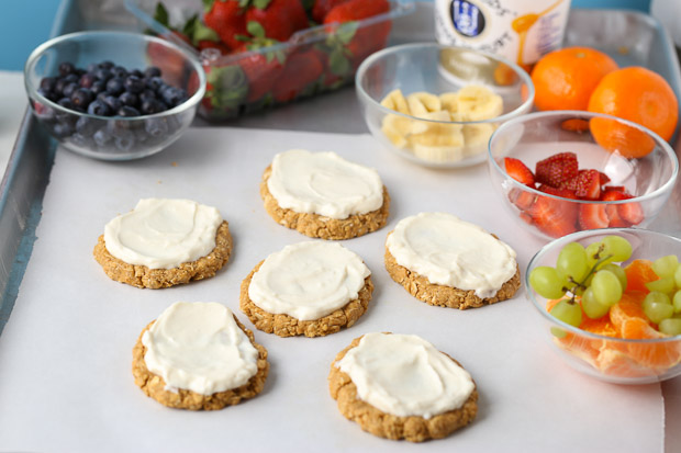Easy No-Bake Easter Egg Fruit Tarts