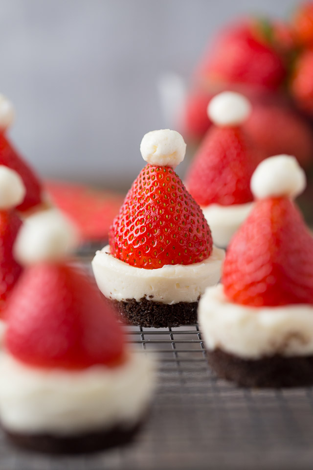 Mini No Bake Santa Cheesecakes Healthy Ideas For Kids