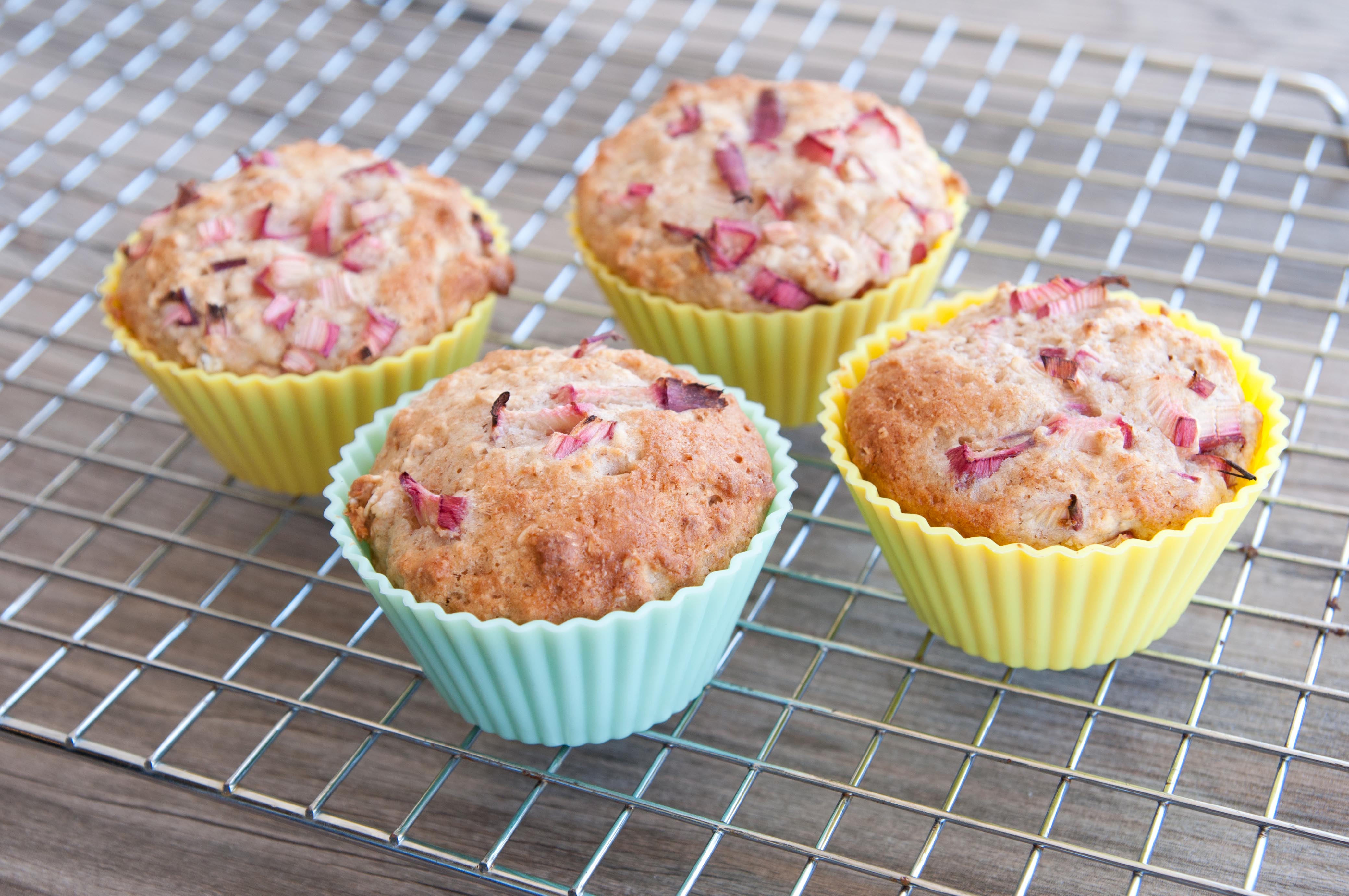 Rhubarb Muffins Super Healthy Kids